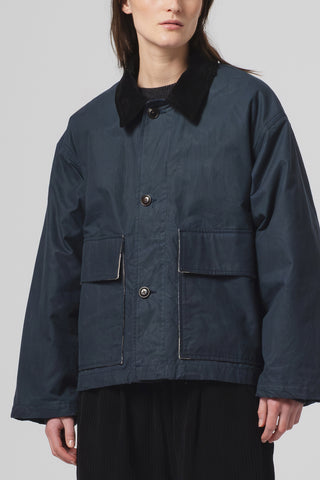 Dry Wax Cotton Creek Jacket in Eclipse