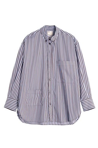 Icon Shirt Twill Royal in Frosted Blue Sepia