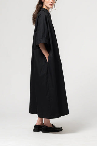 Shirt Dress in Black
