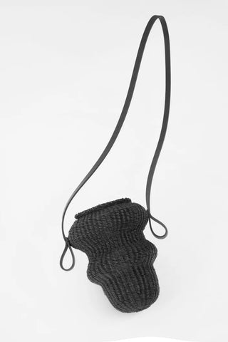 N.05 Mini Wave Bag in Black
