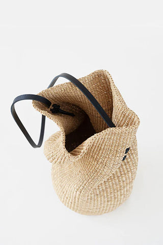 N.37 Froissé Bag in Natural