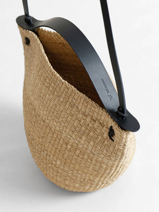 N.42 Bell Medium Bag in Natural