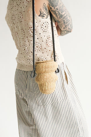 N.05 Mini Wave Bag in Natural