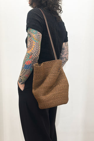 N.37 Froissé Bag in Brown