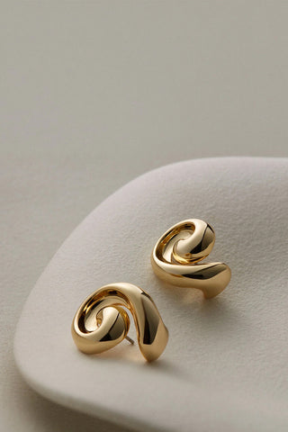 Gio Earrings in Gold