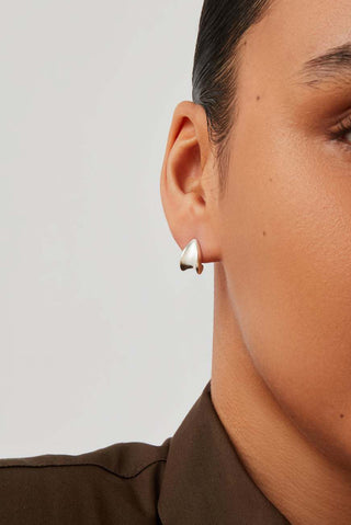 Mini Paige Puffs in Silver