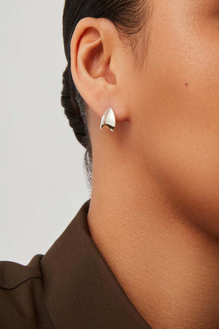 Mini Paige Puffs in Silver
