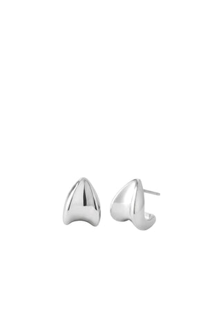 Mini Paige Puffs in Silver