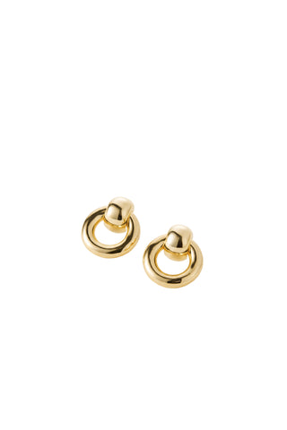 Mini Puffy Faye Knockers in Gold