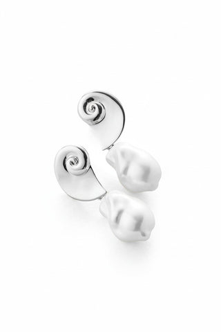 Petra Earrings in Silver