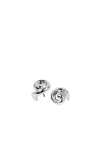 Small Gio Earrings in Silver
