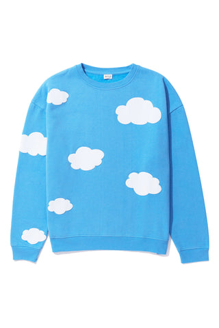 The Oversized Cloud Sweatshirt in Azzurro