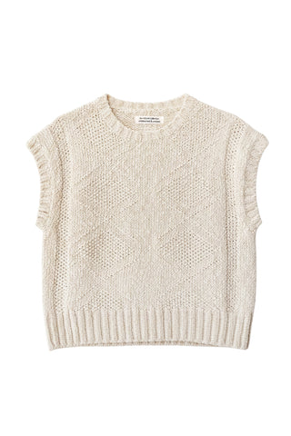 Alden Cotton Sweater in Natural