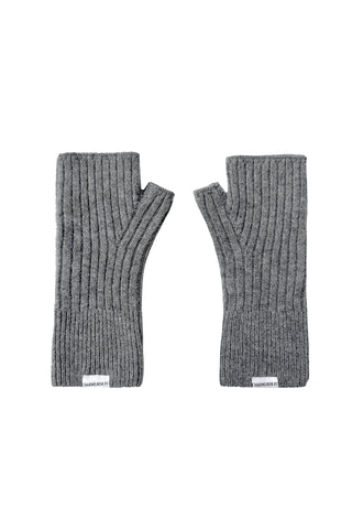 Cashmere Wrist Warmer in Charcoal