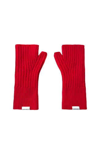 Cashmere Wrist Warmer in Red