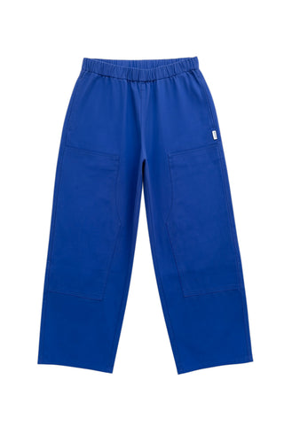 Gardener's Pants in Deep Blue