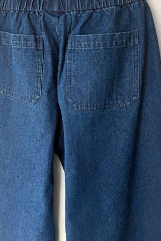 Gardener's Pants in Blue Denim