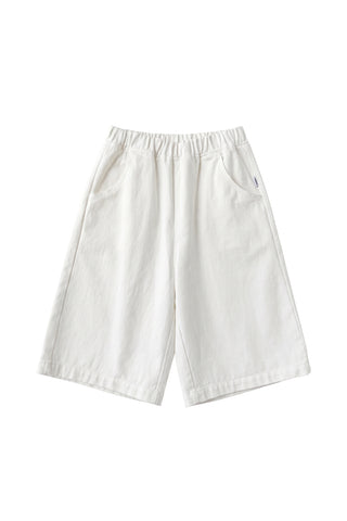 Liam Bermuda Shorts in Milk