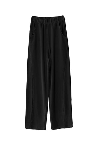 Waffle Lo Pants in True Black