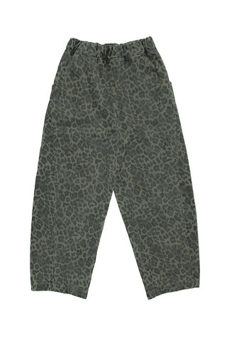 Arc Pant in Fern Leopard