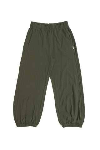 Balloon Pants in Olive Green