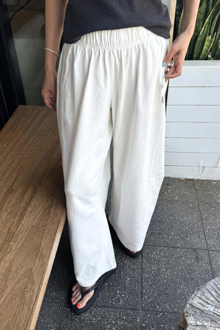 Bare Pants in White
