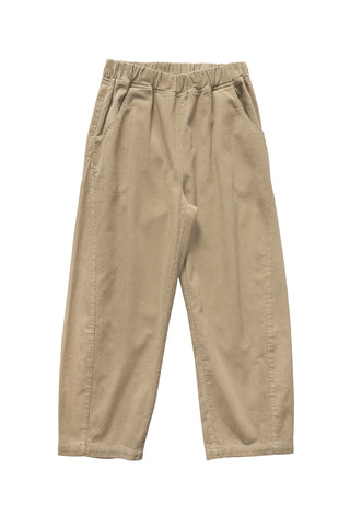 Corduroy Arc Pants in Khaki