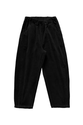 Corduroy Arc Pants in Black
