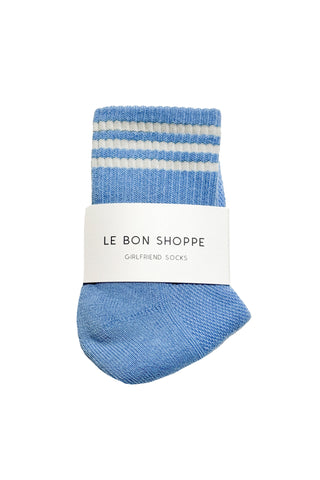 Girlfriend Socks in Parisian Blue