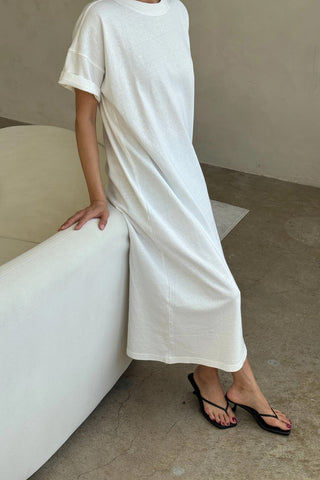 Her Dress in White