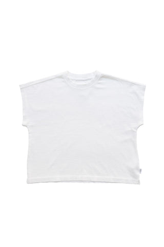 Jeanne Tee in White Cotton