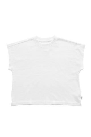 Jeanne Tee in White Cotton