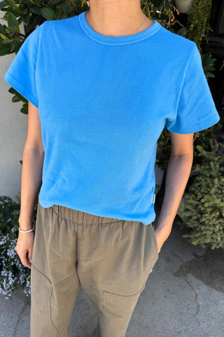 Little Boy Tee in Coastal Blue