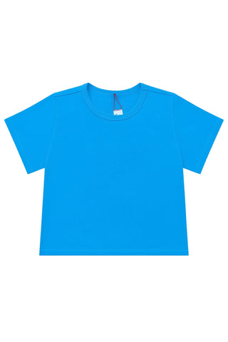 Little Boy Tee in Coastal Blue