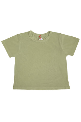 Little Boy Tee in Mint Dust