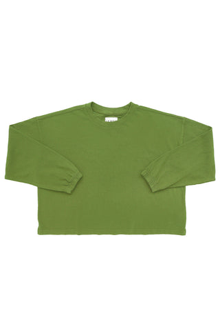 Naturelle Tee in Collard Green