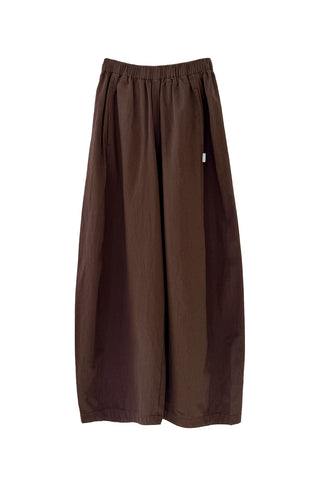 Parachute Pants in Dark Brown