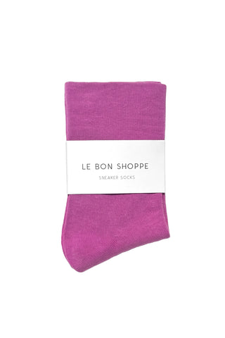 Sneaker Socks in Azalea