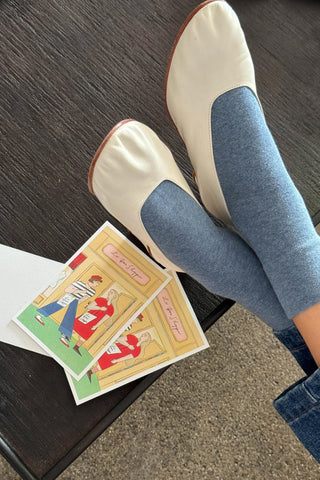 Sneaker Socks in Denim