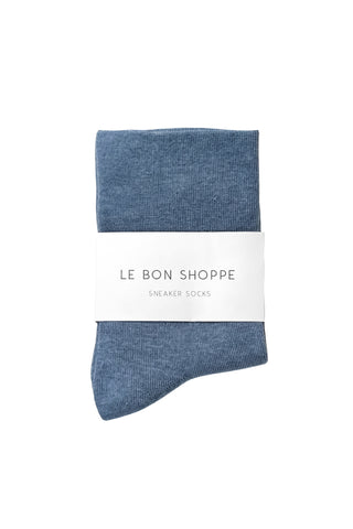 Sneaker Socks in Denim