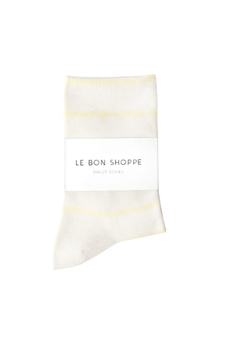 Wally Socks in Lemon