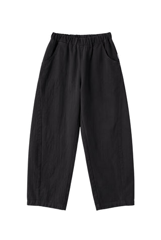 Arc Pants in Black Canvas
