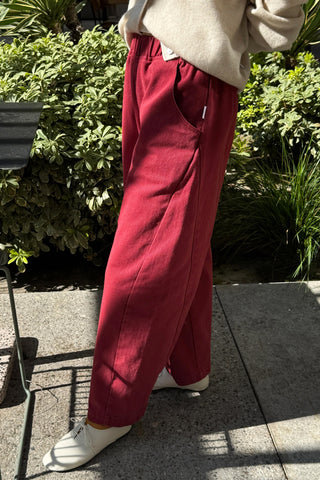 Arc Pants in Oxblood