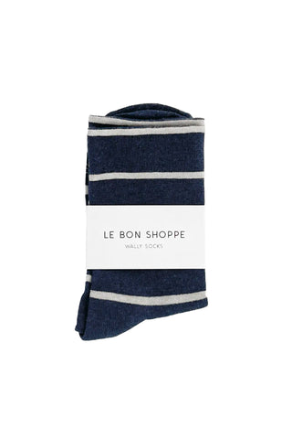 Wally Socks - Marine Stripe