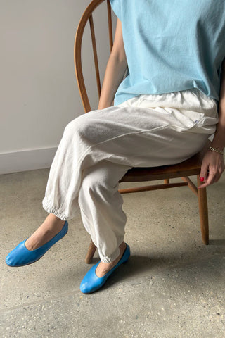 Balloon Pants in White