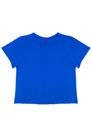 Little Boy Tee in Cobalt