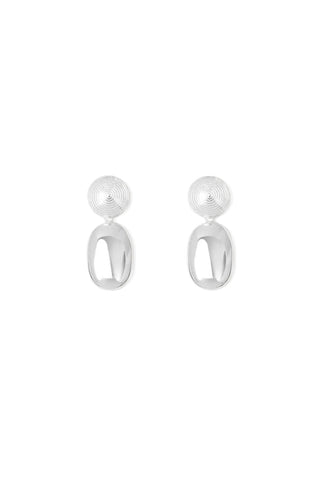 Carla Earrings in Silver