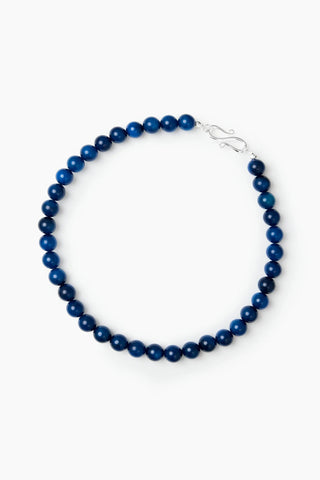 Mary Necklace in Blue Dyed Jade