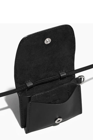 Stella Wallet in Solid Black