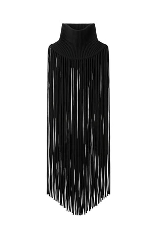 Adrenne Poncho in Black